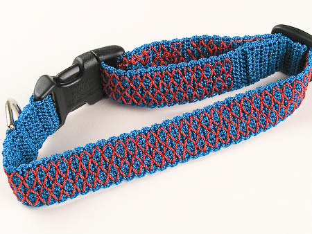 Smocked Crochet Dog Collar