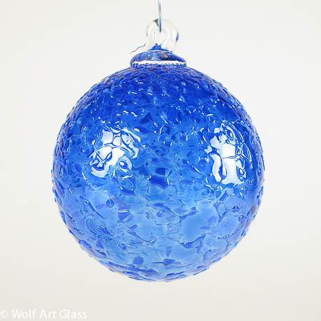Blown Glass Ornament Suncatchers by WolfArtGlass