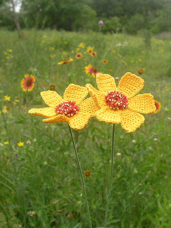 Crochet Wildflowers