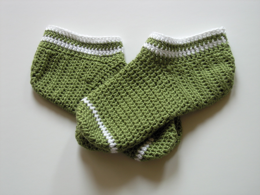 Crochet Baby Ballet Slippers #1 - YouTube